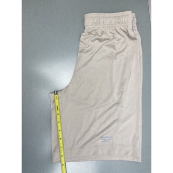 Reebok Fireball Training Shorts Silver Cloud Heather Slim 9'' Men's Athletic S - Picture 6 of 10